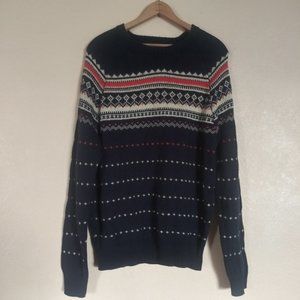 St. Johns Bay Wool Blend Crewneck Sweater Men's Large